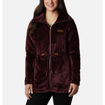 Columbia Ženske Jakne - Fire Side Long Full Zip Sherpa Fleece Prugice | DOTU-17590